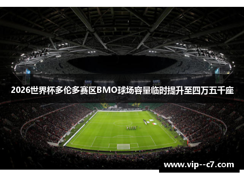 2026世界杯多伦多赛区BMO球场容量临时提升至四万五千座 2026世界杯多伦多赛区BMO球场容量临时提升至四万五千座